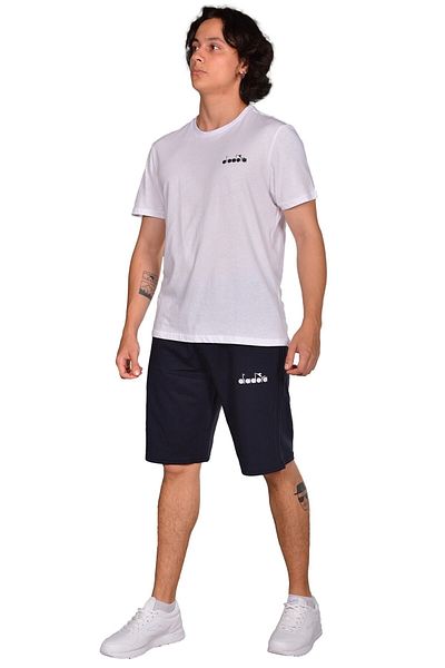 Diadora Mesa - Βαμβακερό Navy Blue Sports Shorts - Mesa