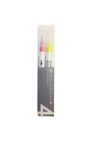 Zig Rb-6000at Clean Color Real Brush Pen Set of 4 Etc