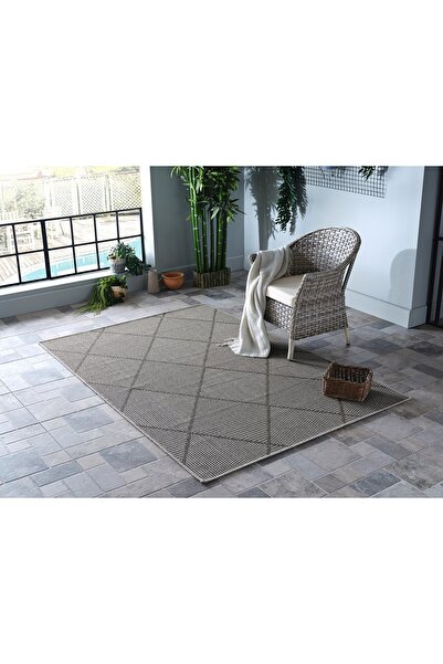 GÜMÜŞSUYU Deco Natural 160x230 11839 Gri Halı Klim