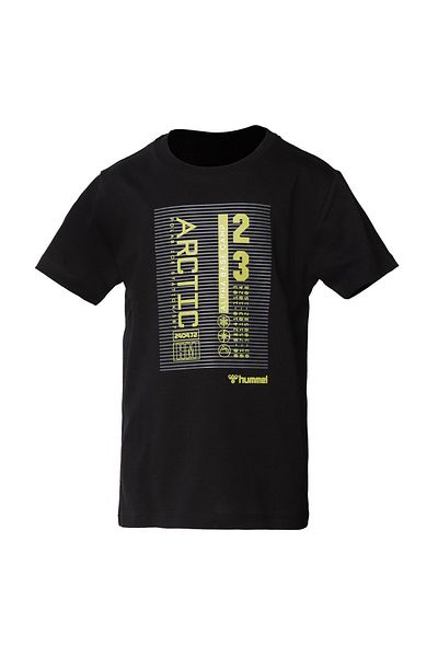 hummel Printed Men's Black T-shirt911580-2001 Hmlgorm T-shirt S/s