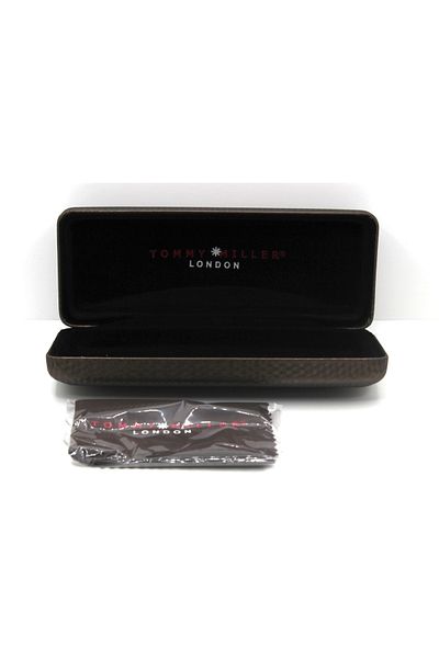 Tommy Brown Glasses Container