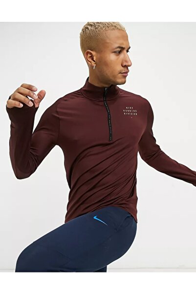 Nike Бігова кофта з напівзастібкою Run Division Element для чоловіків