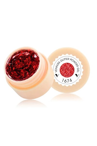 Venalisa 5 Ml Uv Gel Paint Simli Tırnak Süsleme Jeli 1674