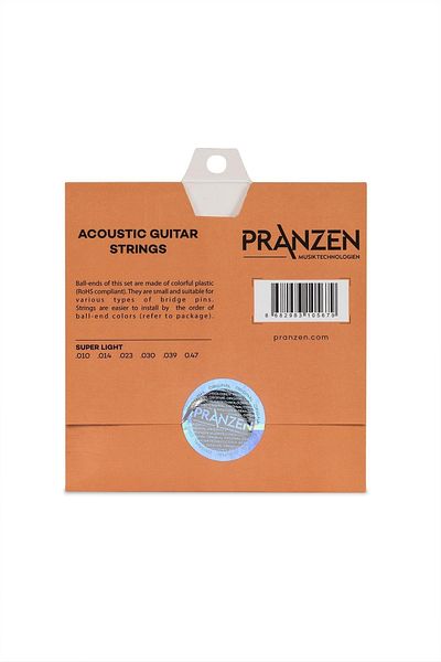PRANZEN Acoustic Guitar String Superlight