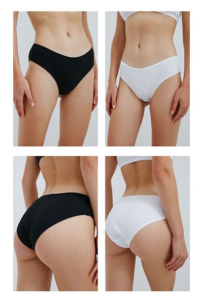 Penti Black Basic Colors 2-Piece Slip Panties