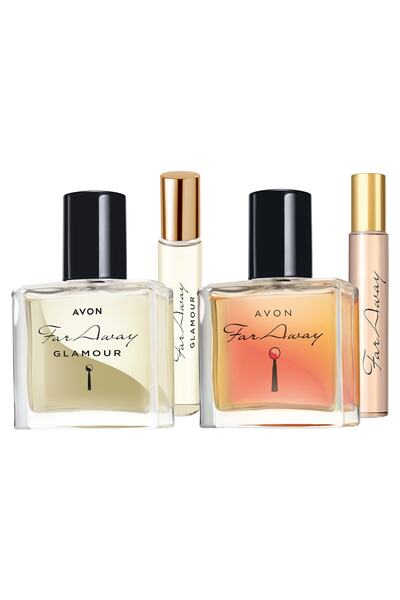 AVON Far Away Glamour Kadın 30 Ml + 10 Ml Ve Far Away Kadın 30 Ml + 10 Ml Parfüm Paketi