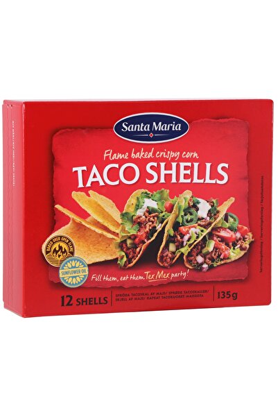 Santa Maria Taco Kabukları 12'li 135 G.