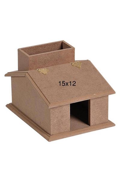 MCM GROUP F769 Home Pen Holder, Hobby Wood Painting Mdf Pen Holder