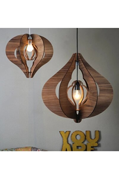 hü ma tasarım ve aksesuar Cotton Pamuk Tasarım Modern Doğal Ahşap Mdf 3d Rust...