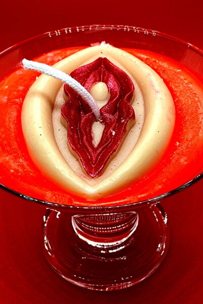 FANTASTİK SANAT ATÖLYESİ Dekoratif Hediyelik Cam Kadehte Kanlı Nigar Dekorati...