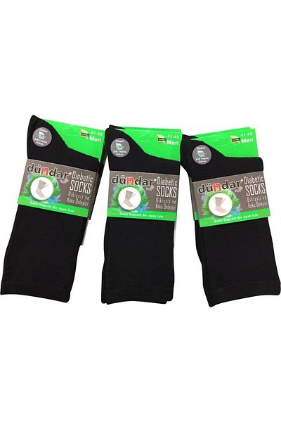 Dündar Ανδρικές κάλτσες Diabetic Bamboo Candy Socket - 12 ζευγάρια