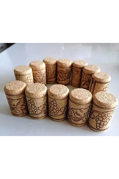 AYMAGNET Cork Bottle I 10 Pieces Natural Stopper
