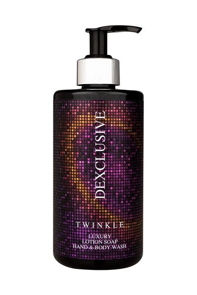 DEXCLUSIVE Luxury Bath Concept Liquid Soap with Lotion 400 Ml- Prive Series / Twinkle