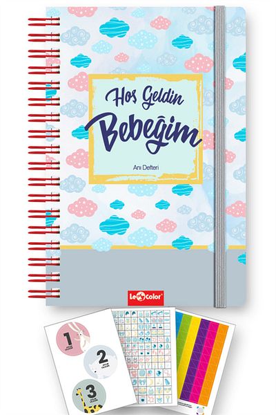 Le Color Baby Memory Book and Pregnancy Diary 17x24 120gr