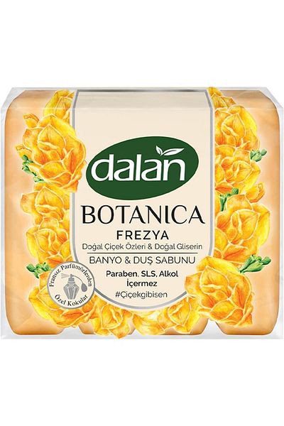 Dalan Botanica Freesia Bath & Shower Soap 150 Gr X 4