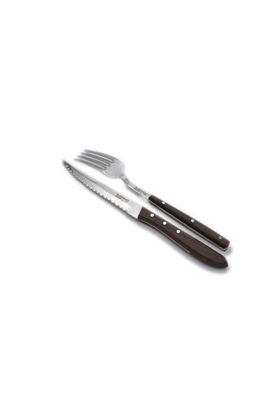 GGS Solingen Germany Solingen Steak Knife 6-Piece Set Meat Knife 6 Blades 6 Forks