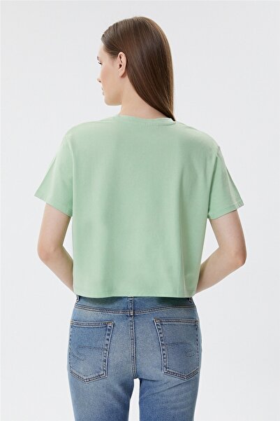 Lee Cooper Britney Women's Crew Neck T-shirt Green