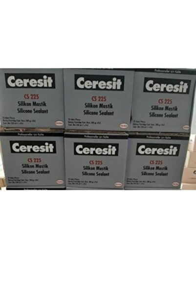 Ceresit Cs 225 Şeffaf Silikon 1 Koli 25 Adet 280 gr