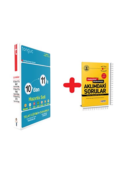 Tonguç Yayınları 10. Sınıf Yeni Nesil 10'dan 11'e Hazırlık Seti Tüm Dersler K...