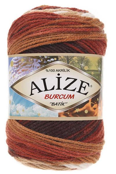 Alize Πλεκτό νήμα χειρός Burcum Batik 2626