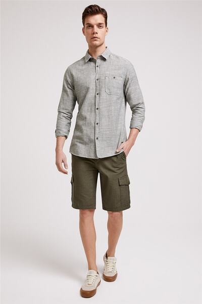 Lee Cooper Бежови мъжки шорти