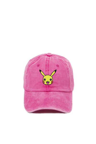 ŞapkaMania قبعة بيكاتشو منقوشة قابلة للغسل