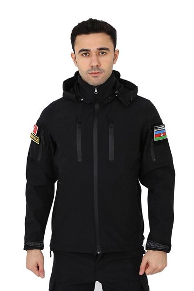KORDAK Black 5.11 Model Tactical Softshell Coat - Waterproof Coat
