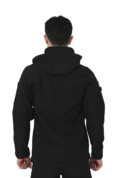 KORDAK Μαύρο 5.11 Model Tactical Softshell Coat - Αδιάβροχο παλτό