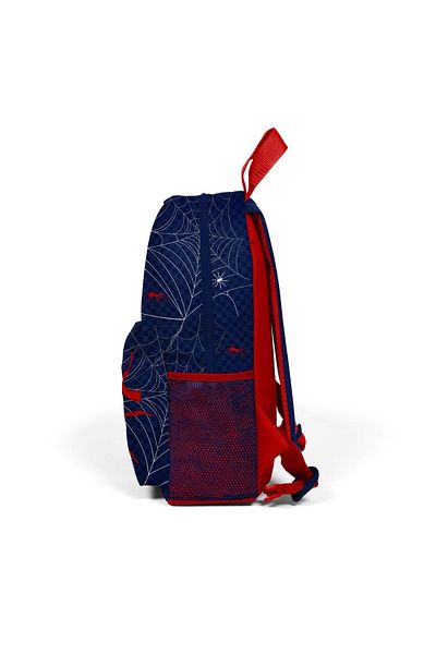 Sms/Yaygan Rucsac Coral High Kids, albastru bleumarin, roșu, cu model de păianjen, cu două compartimente, cu sloturi 23520