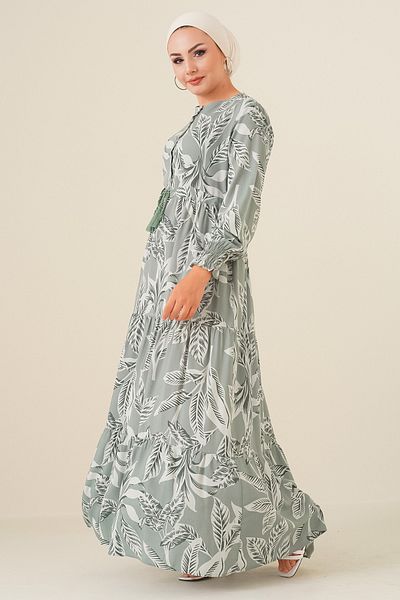 Bigdart 2145 Rochie Hijab cu model - Çağla