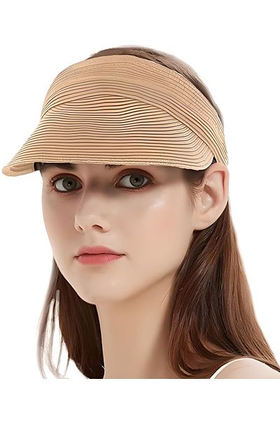 Kardelen Butik Denizli Empty Straw Hat for Women and Men (53-59 Cm)