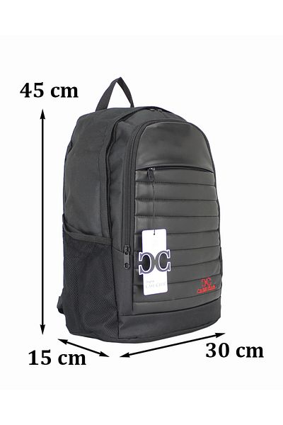 Case Club Σχολικό σακίδιο πλάτης Unisex 15.6 Αδιάβροχο ύφασμα προστασίας από κραδασμούς με θήκη για φορητό υπολογιστή