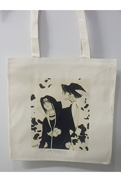 GALAXYBUTIQUE Τσάντα υφασμάτινη τσάντα Anime Itachi