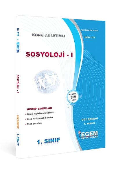 Genel Markalar AÖF 1. Sınıf Sosyoloji- I Güz Dönemi 1. Yarıyıl Konu Anlatımlı...