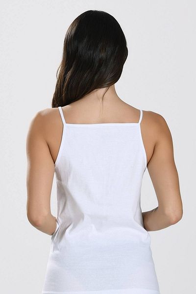 NBB Lace Ribbed Undershirt with Rope Strap Set of 3 660