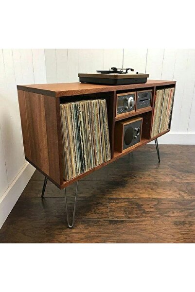 Özel Yapım Pilak Ve Pikap Dolabı yıldız seri 5