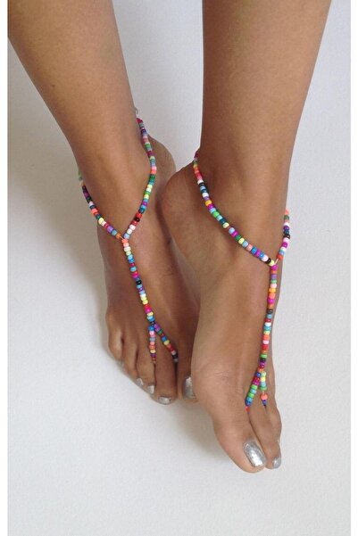 Shiklik MODA خلخال للقدم مصنوع من اللؤلؤ للنساء لتكملة أناقتك