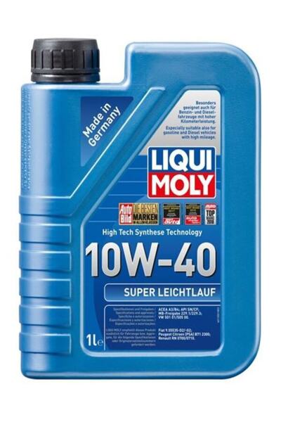 Liqui Moly Super Leichtlauf 10w40 0 Sentetik Motor Yağı (1 Litre) . Yağ