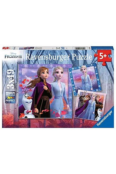 RAVENSBURGER لغز الصور المقطوعة NfMax، Wd Frozen2، 3X49 قطعة FshNF 1051353
