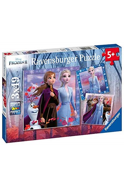 RAVENSBURGER لغز الصور المقطوعة NfMax، Wd Frozen2، 3X49 قطعة FshNF 1051353