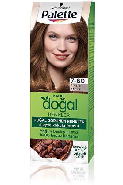 Palette Saç Boyası Natural Colors 7-60 Fındık Kahve