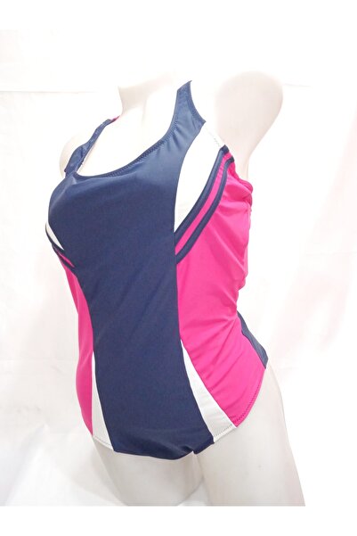 MasmaviMilla Γυναικείο μαγιό σε μπλε-ροζ απόχρωση