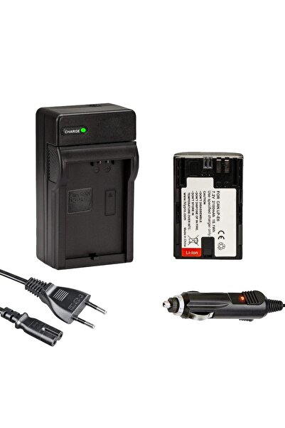 cazipshop Canon Lp-e6 Batarya Uyumlu (2100mah) + Şarj Cihazı Seti (eos 5d,6d,7d,60d,70d,80d,90d)