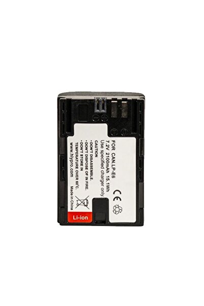 cazipshop Canon Lp-e6 Batarya Uyumlu (2100mah) + Şarj Cihazı Seti (eos 5d,6d,7d,60d,70d,80d,90d)