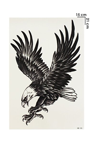 Barly Geçici Kartal Dövme Tattoo