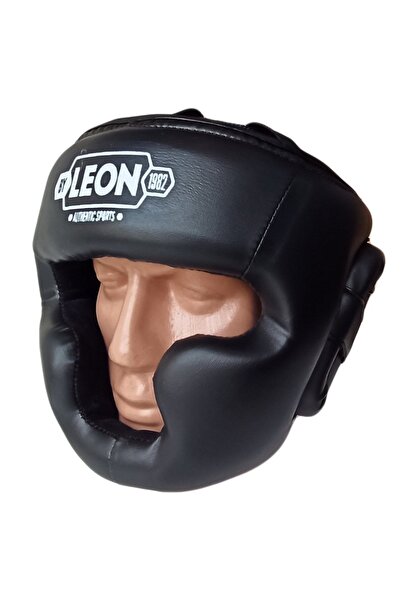 By Leon 1982 Leon Hardy Boks, Muay Thai Ve Kick-boks Antrenman Kaskı Siyah