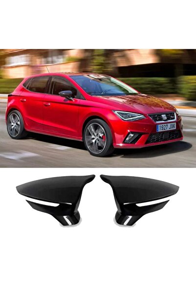 Genel Markalar Seat Ibiza Mk5 2017 Sonrası Batman Yarasa Ayna Kapağı Piano Bl...