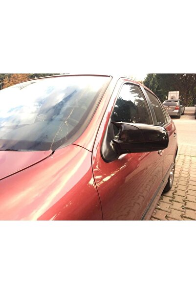 STS Oto Aksesuar Seat Toledo Mk2 1998-2005 Batman Yarasa Ayna Kapağı Piano Bl...