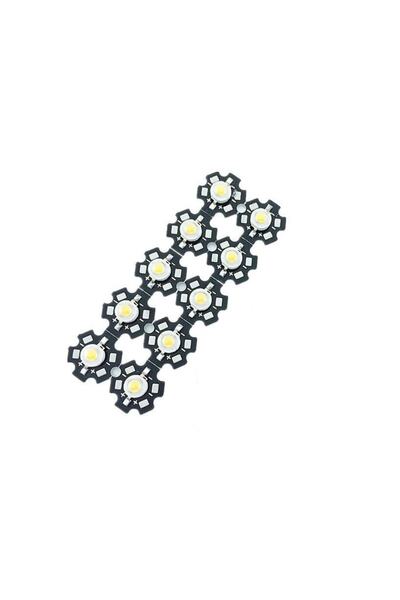 LED PAKETİM 1 Watt Pcb'li Yeşil 520-530nm Power Led (10adet)
