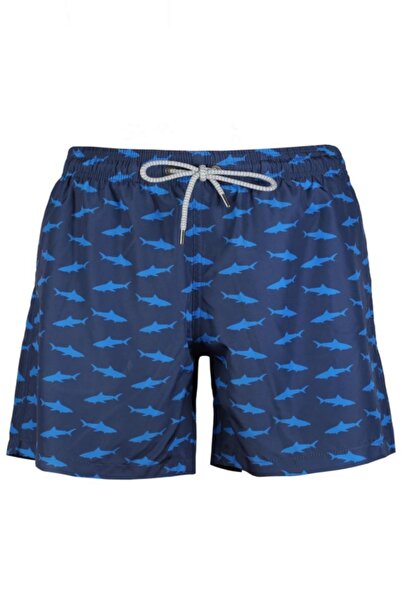 Dopomare شورت سباحة للأب والابن بنقشة السمك